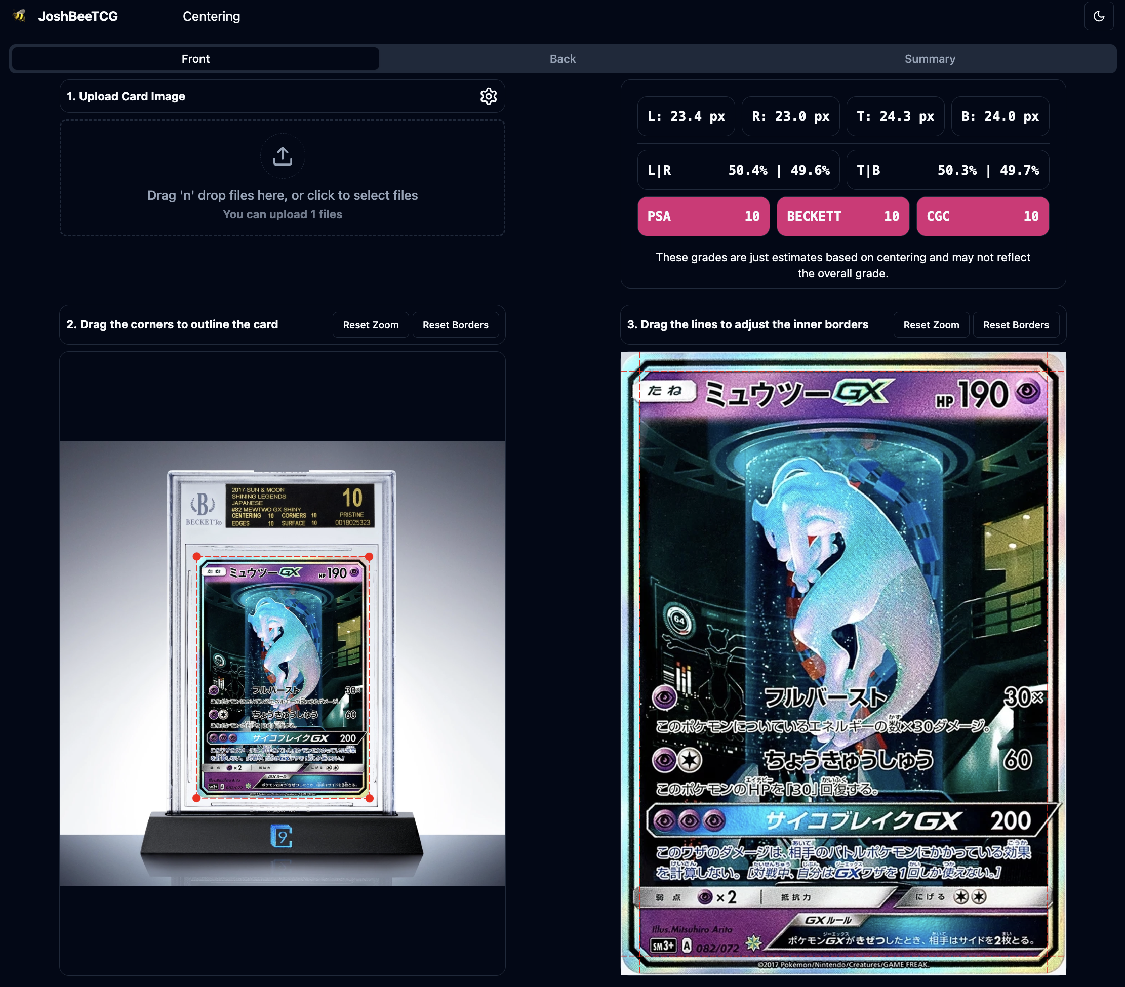 Pokemon GX - Mewtwo